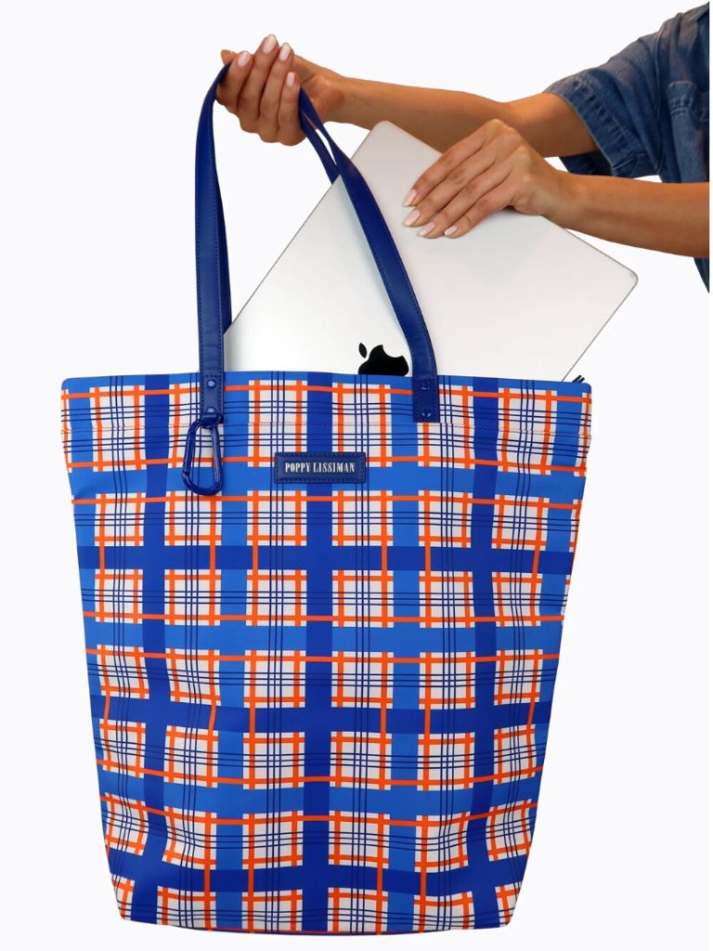 Tarnation Tote Blue Tartan - Poppy Lissiman